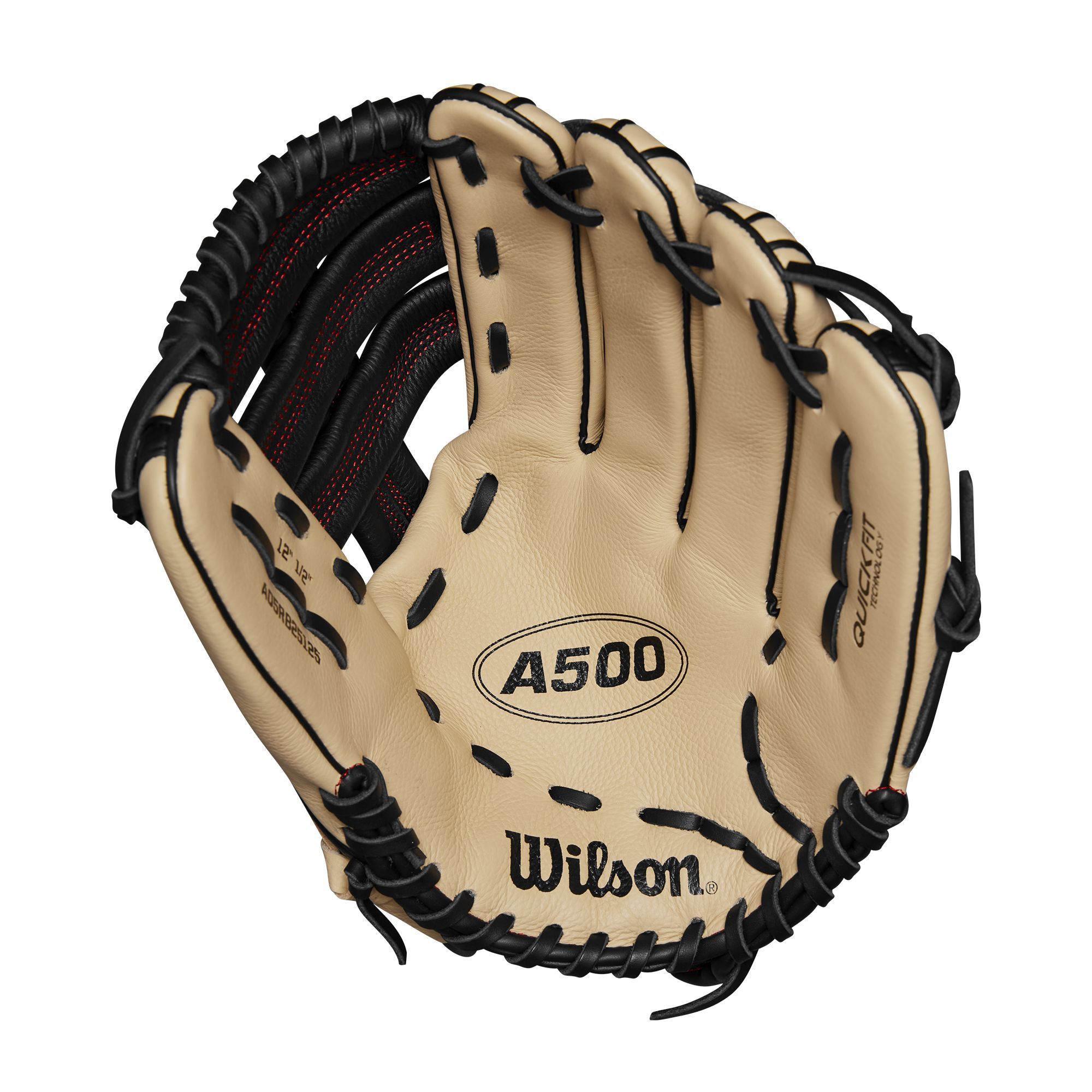 Wilson Youth A500 12.5 Inch Left Hand Baseball Fielder Gloves