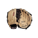 Wilson Youth A500 12.5 Inch Left Hand Baseball Fielder Gloves Composite_or_Mixed