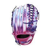 Wilson A2000 12.75" Senior Right Hand Baseball Fielder Gloves Pro Stock Select Leather Back_Flat