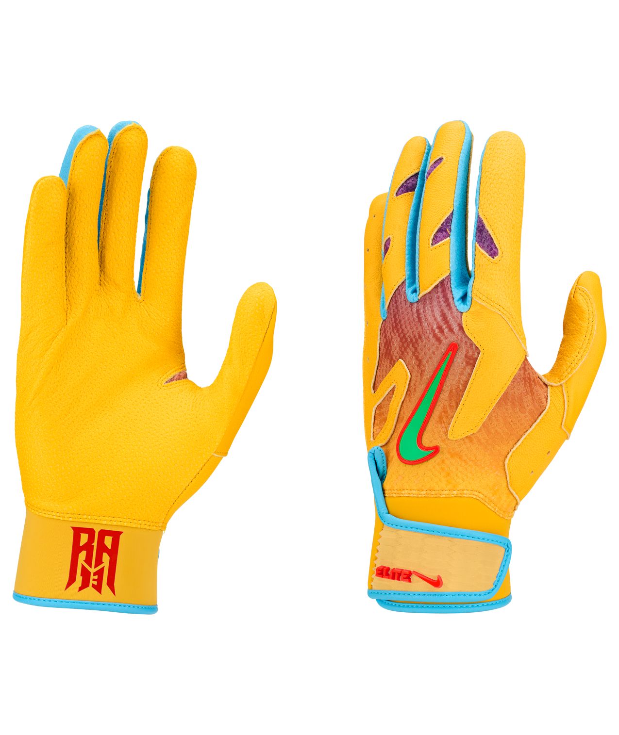 Nike Alpha Elite 2.0 Acuna Senior Baseball Batting Gloves