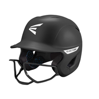 Easton Ghost Vision Matte Baseball Batting Helmet with Mask Front_Angled_Left