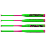 Rawlings Worth Legit Watermelon 2 Piece Slowpitch Baseball Bat Composite_or_Mixed