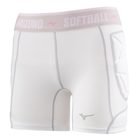 Mizuno Women's Rb Shield Padded Baseball Sliders Front_Angled_Left