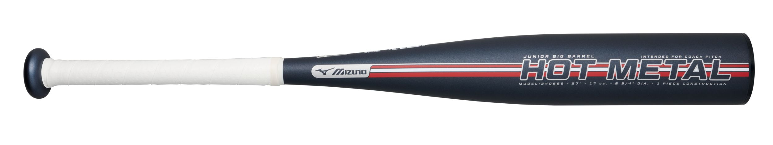 Mizuno B26-hot Metal Coach Pitch (-10) USSSA Baseball Bat
