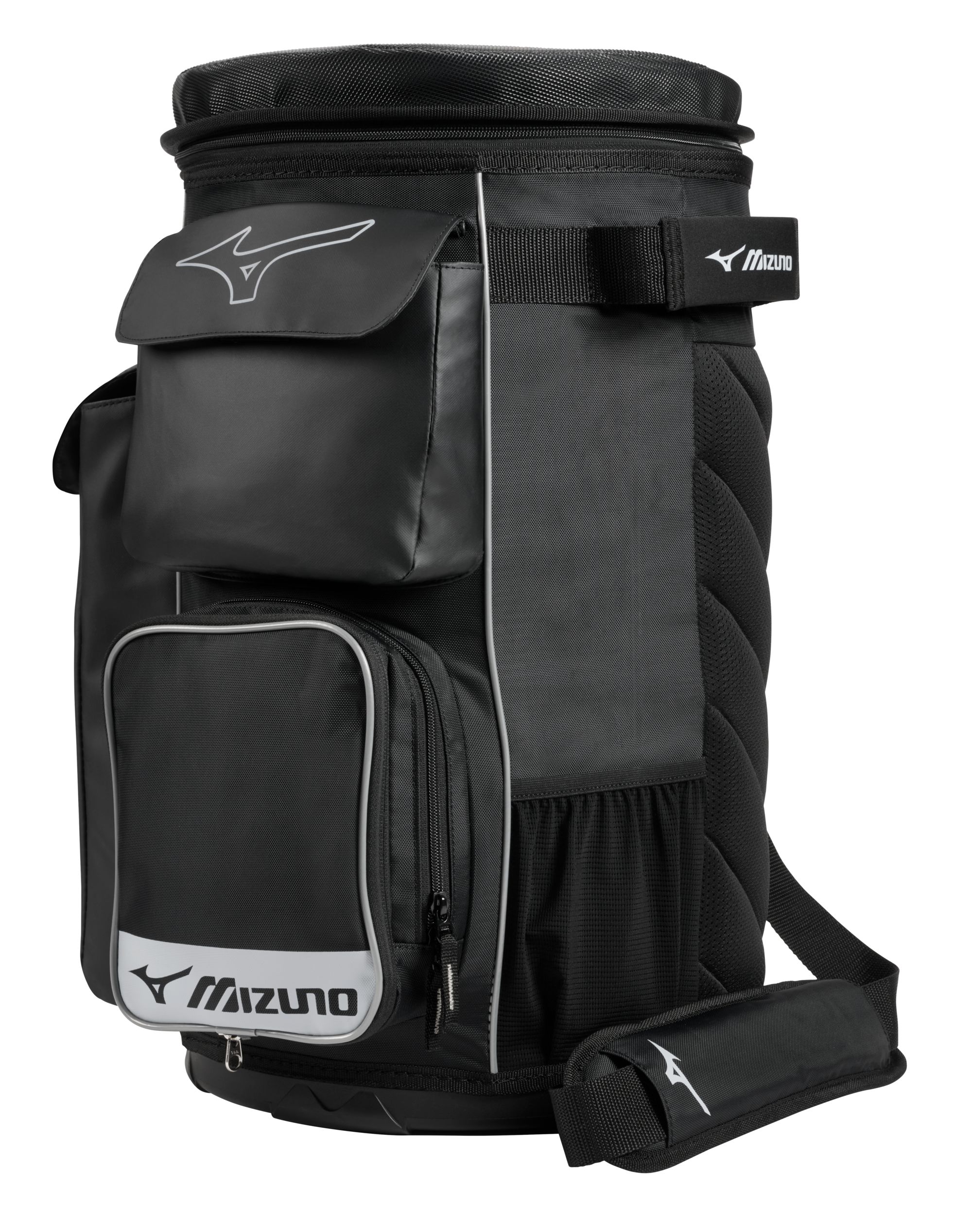 Mizuno Coach's Bucket Elite Baseball Equipment Front_Angled_Left