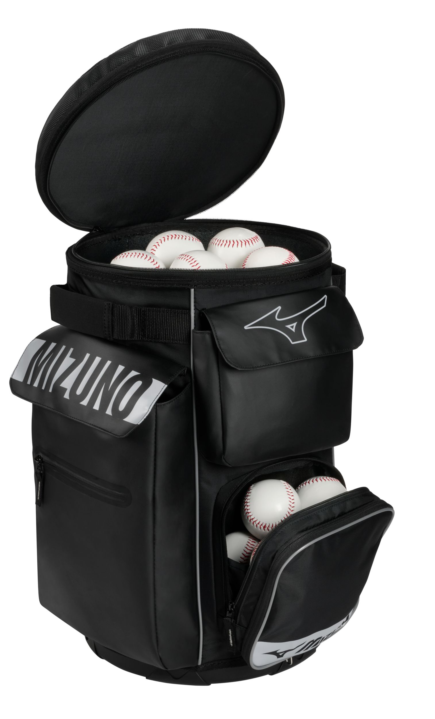 Mizuno Coach's Bucket Elite Baseball Equipment Front_Angled_Right