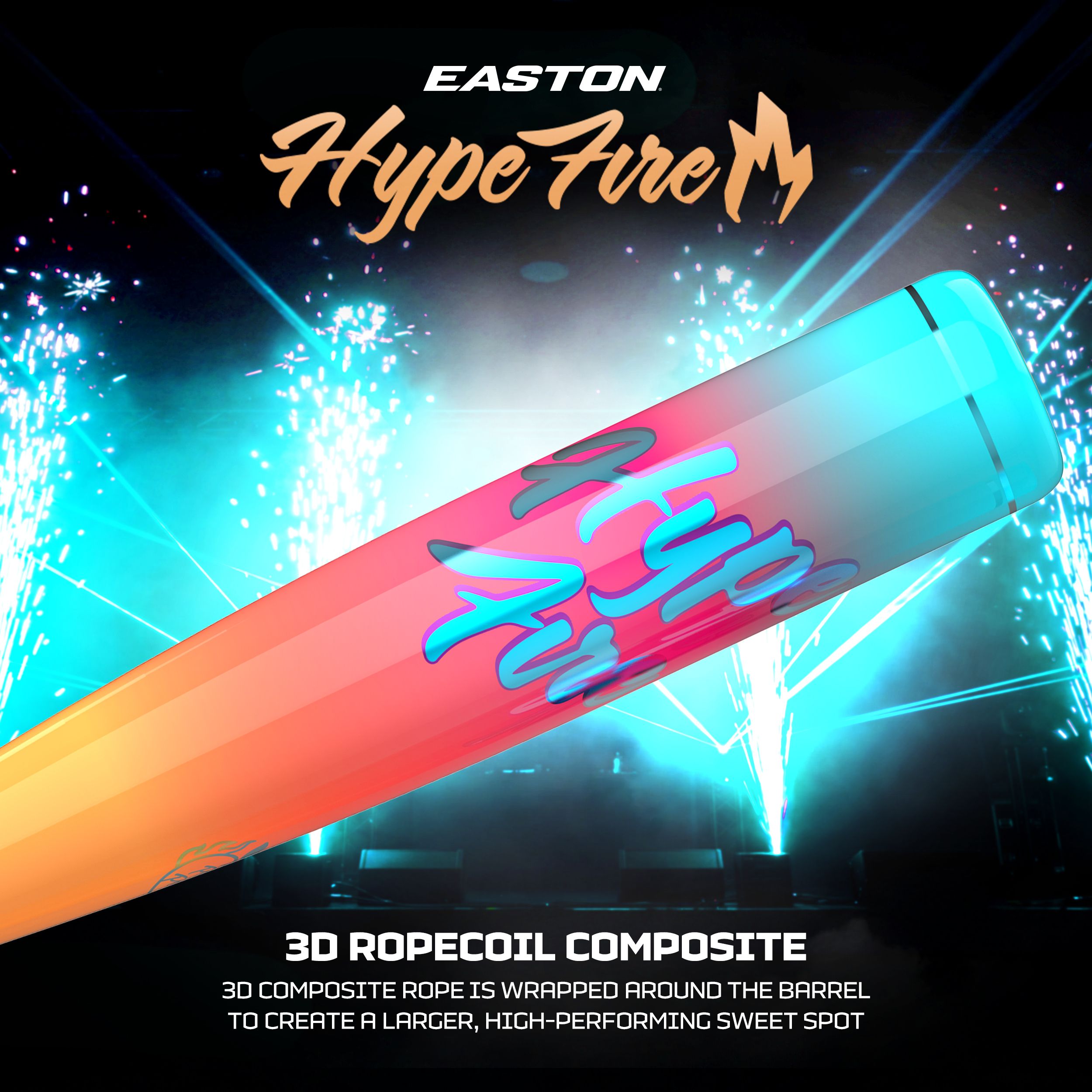 Easton 2027 Hype Fire USABB (-10) Baseball Bat