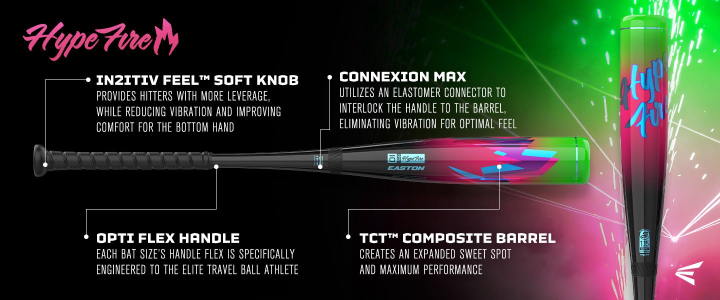 Easton 2027 Hype Fire USSSA (-10) Baseball Bat