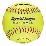 WORTH Soft Dot 12" Durahyde Softball Front_Flat