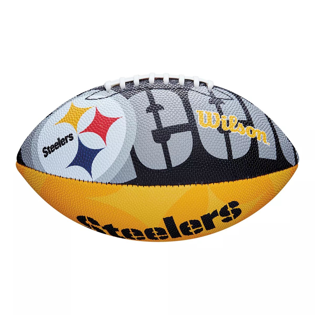 Wilson NFL Junior Replica Football - Pittsburgh Steelers