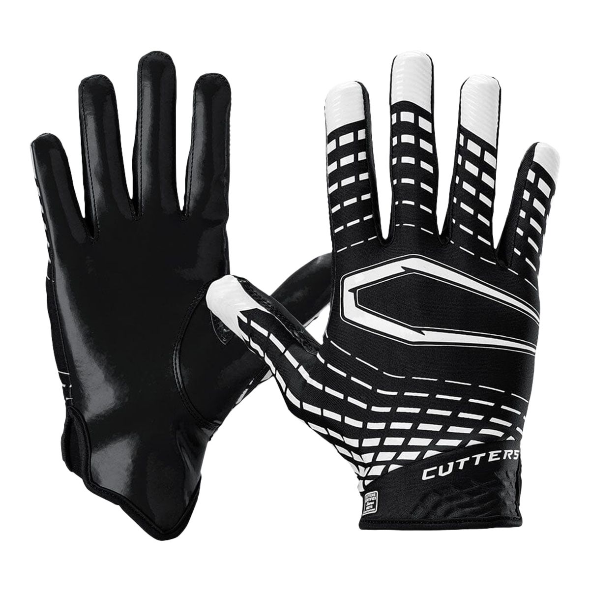 Cutters Rev 5.0 Youth Football Receiver Gloves