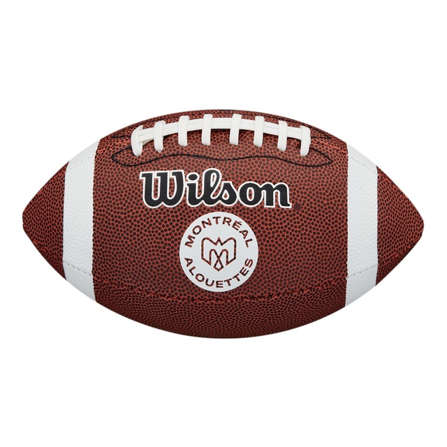 Montreal Alouettes Wilson CFL Mini Junior Football Front_Elevated