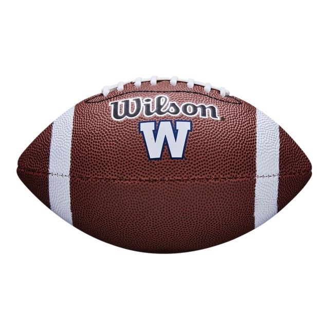 Winnipeg Blue Bombers Wilson CFL Mini Junior Football Front_Flat