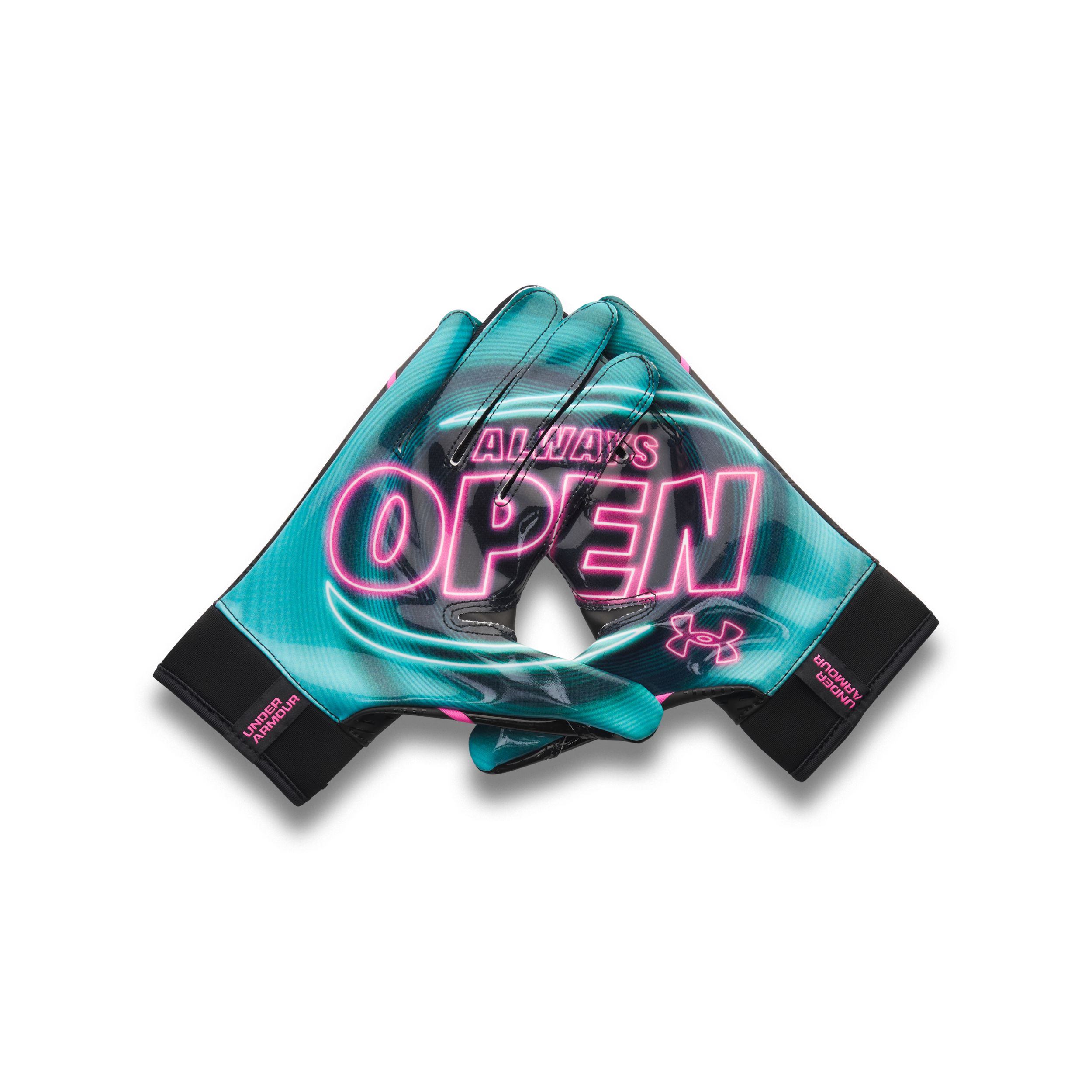 Under Armour Blur Le Youth Football Gloves