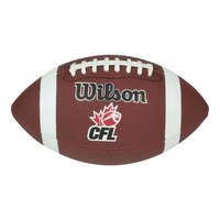 Wilson Saskatchewan Roughriders CFL Mini Football Front_Elevated