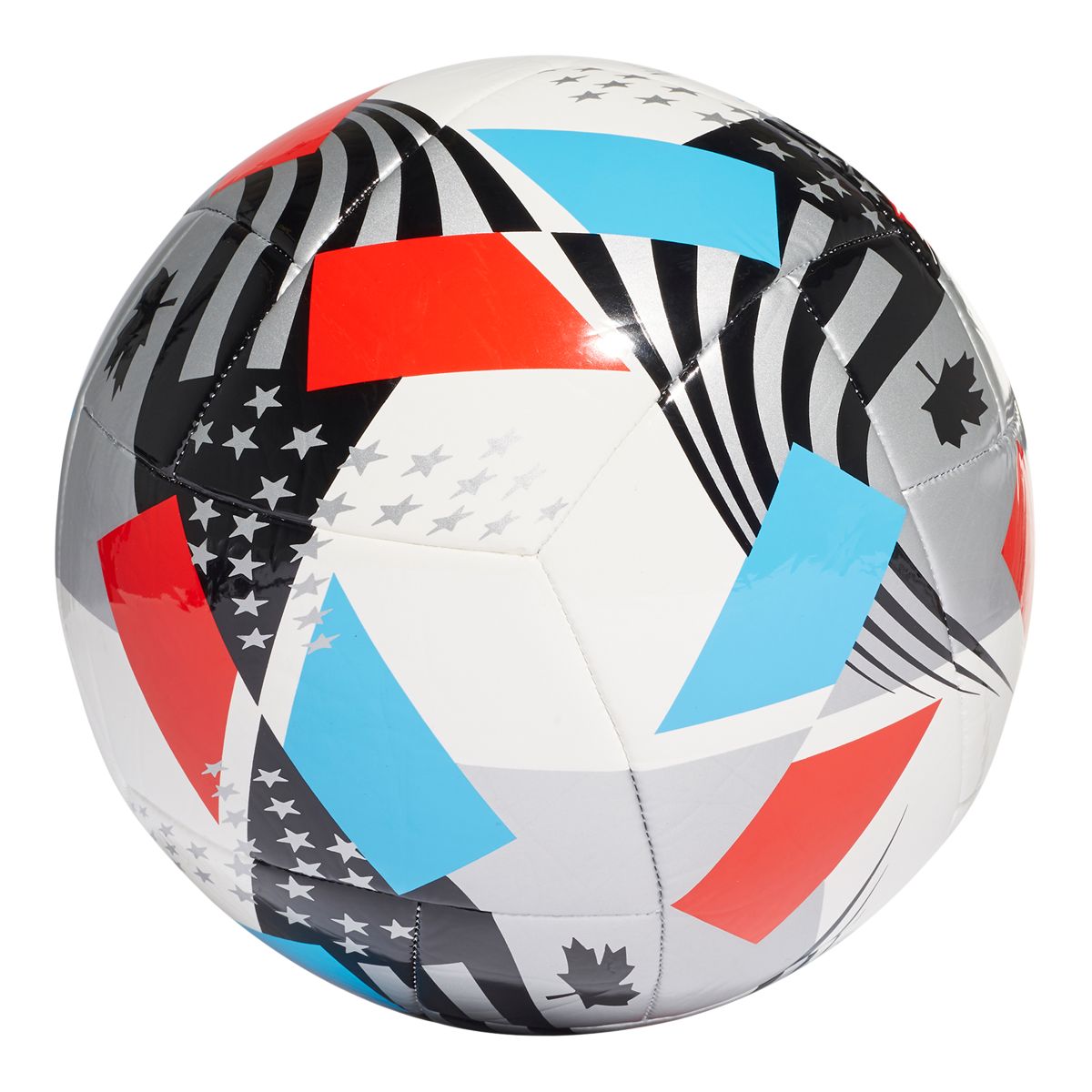 adidas SP21 MLS Club Soccer Ball - Size 3 Back_Flat