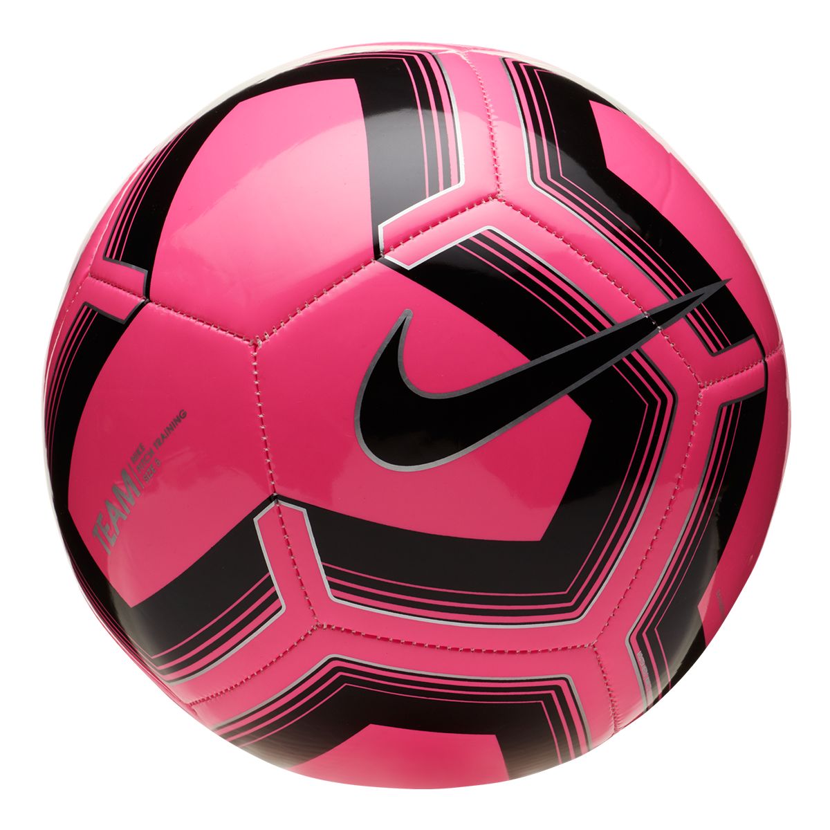 Nike Pitch Training Soccer Ball - Size 4 Front_Angled_Right
