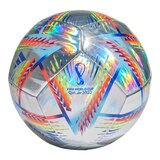 adidas World Cup 22 Al Rihla Training Soccer Ball - Size 4 Front_Angled_Left