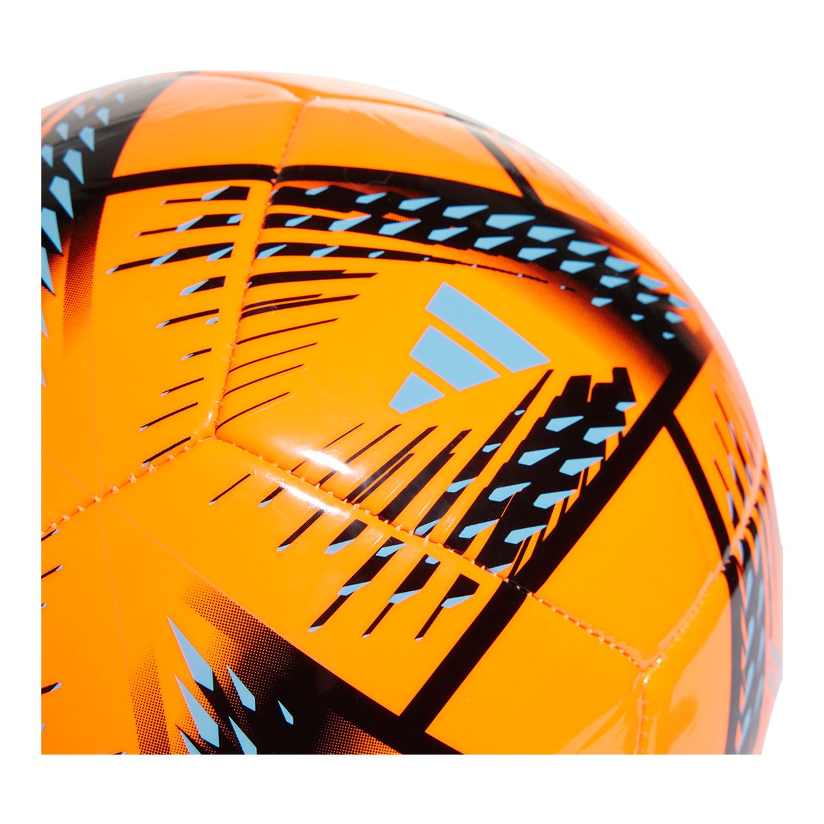adidas World Cup 22 Al Rihla Club Soccer Ball - Size 5 CloseUp