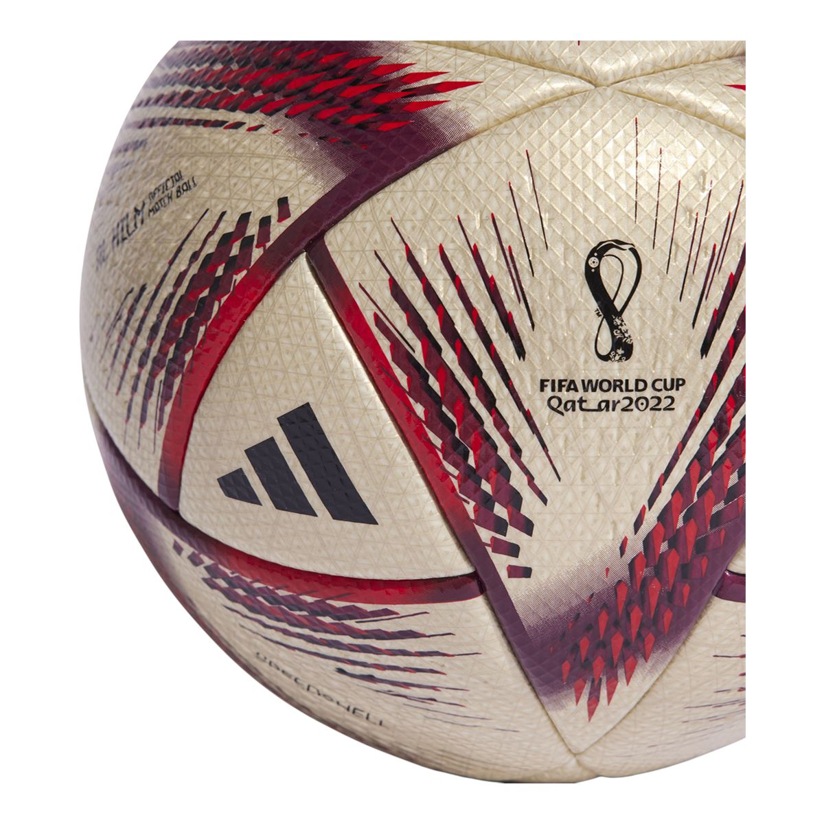 adidas World Cup 22 Finals Pro Senior Soccer Ball - Size 5 CloseUp