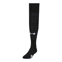 Under Armour Boys' Performance Over The Calf Soccer Socks Front_Angled_Left