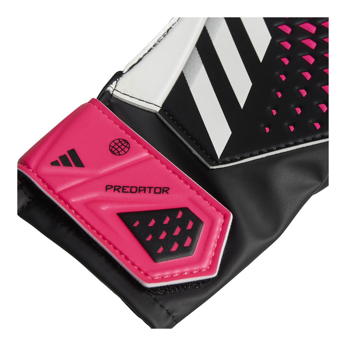 Pink predator hot sale goalie gloves