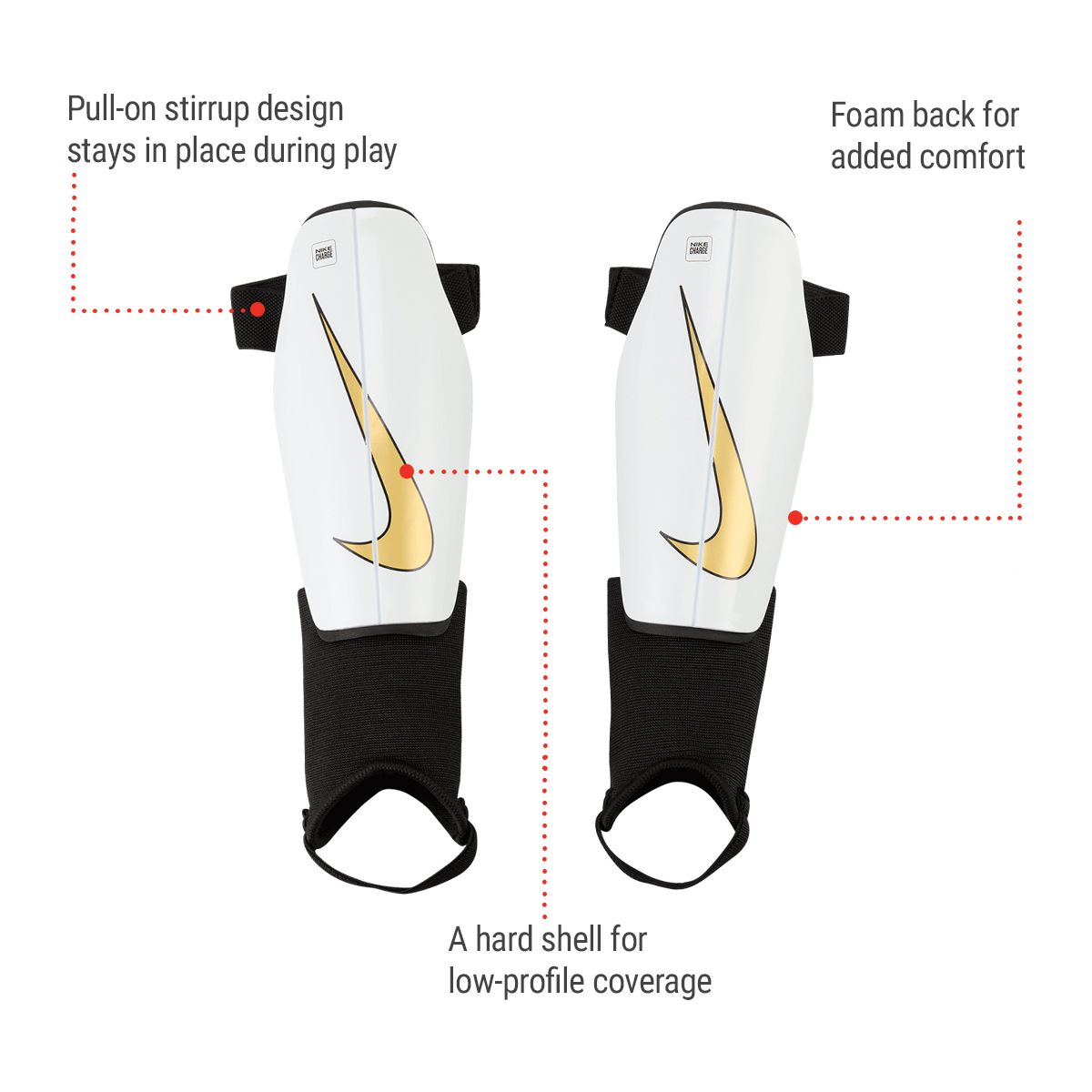 Nike HO19 Charge Youth Soccer Shin Guard