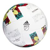 adidas MLS Training Soccer Ball Front_Flat