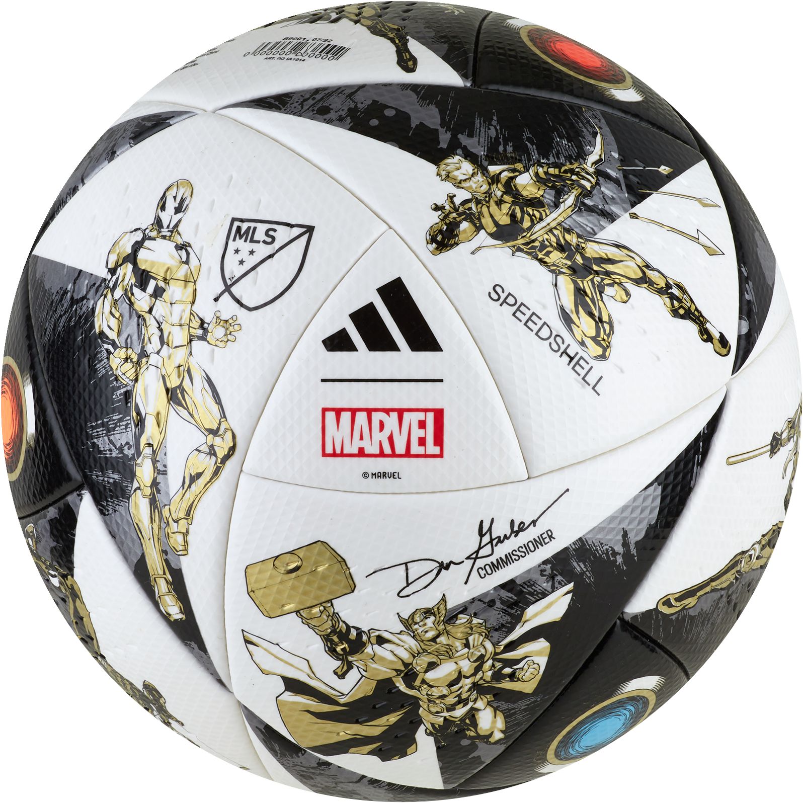 adidas MLS Marvel Pro Senior Soccer Ball - Size 5