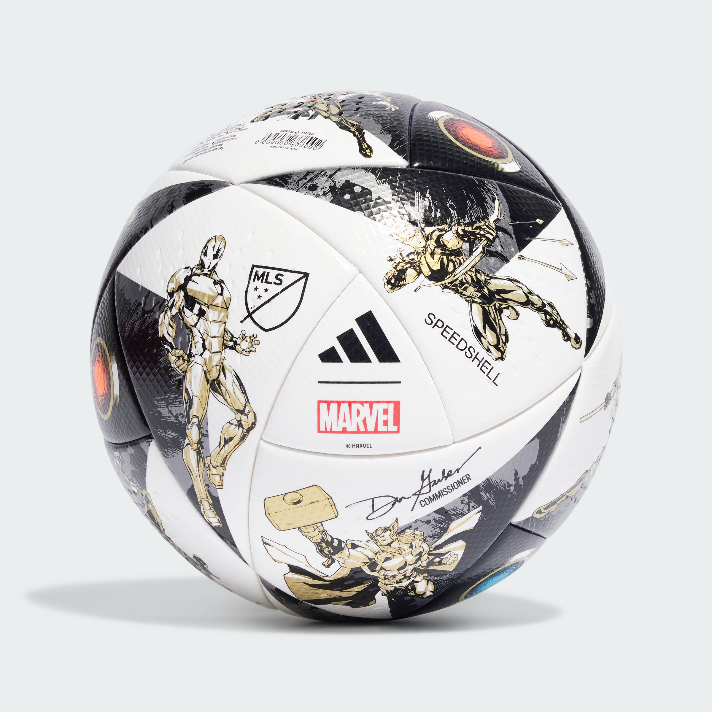 Adidas MLS Marvel Pro Senior Soccer Ball - Size 5