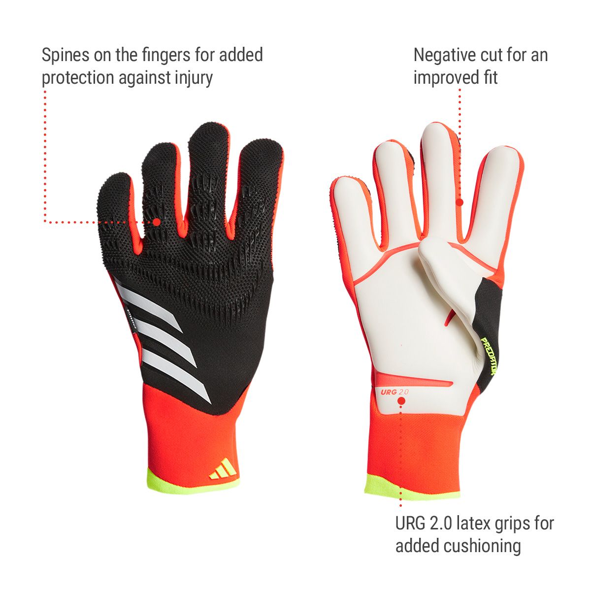 adidas Predator Pro Fingersave Senior Gloves SportChek