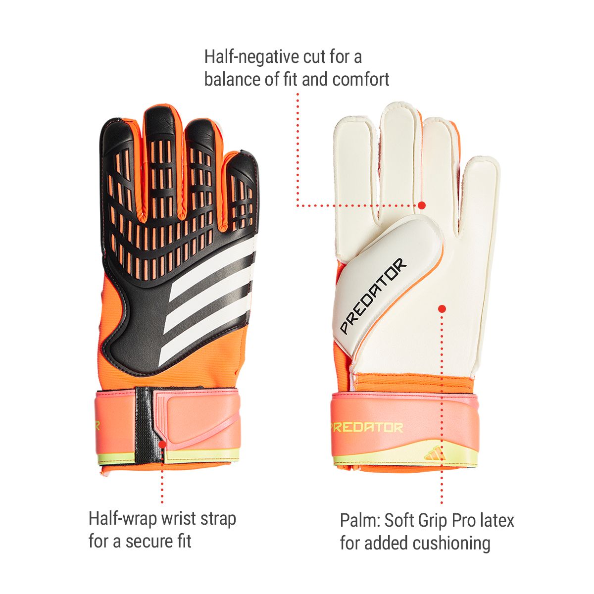 adidas Predator Match Senior Gloves