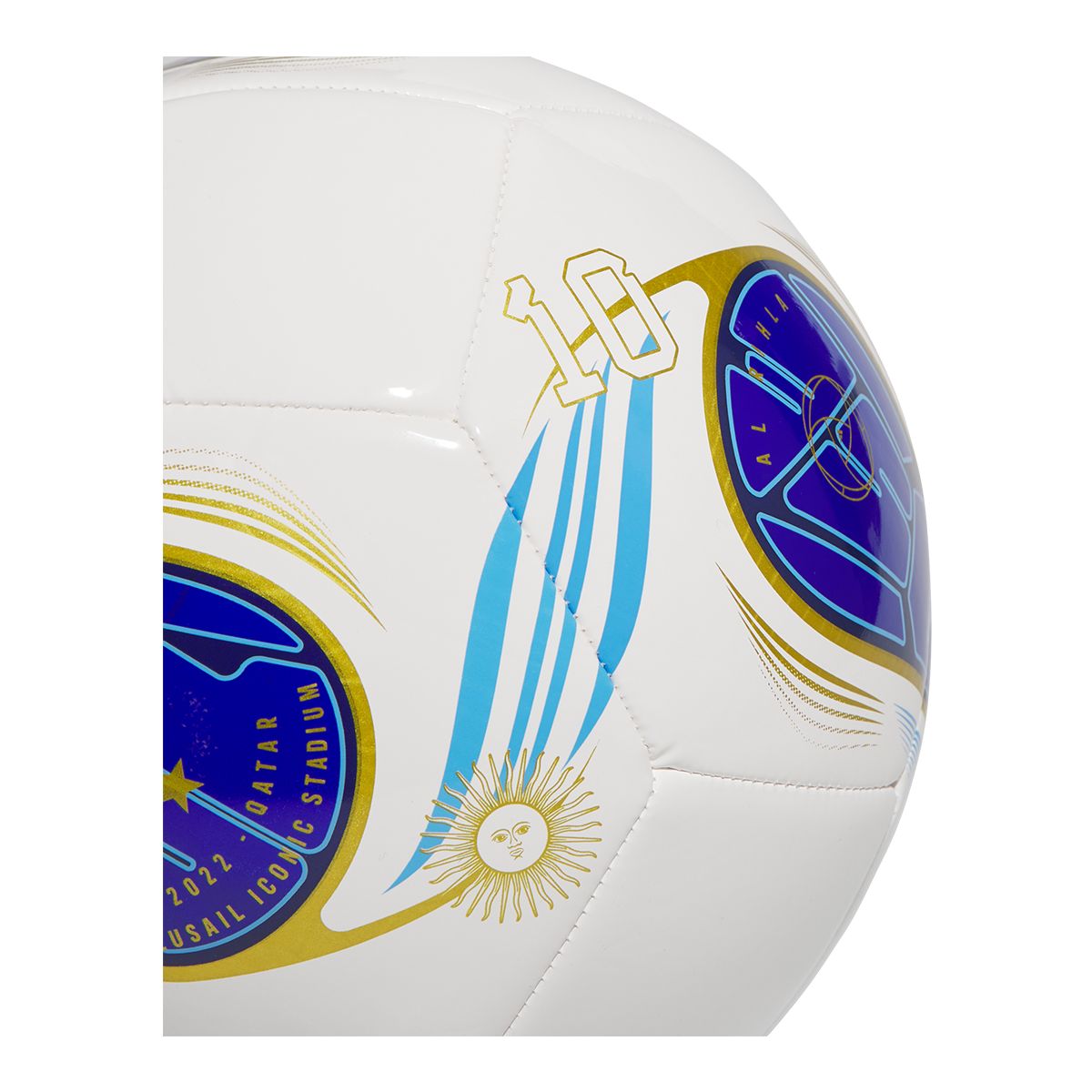 adidas Messi Club Senior Soccer Ball - Size 5