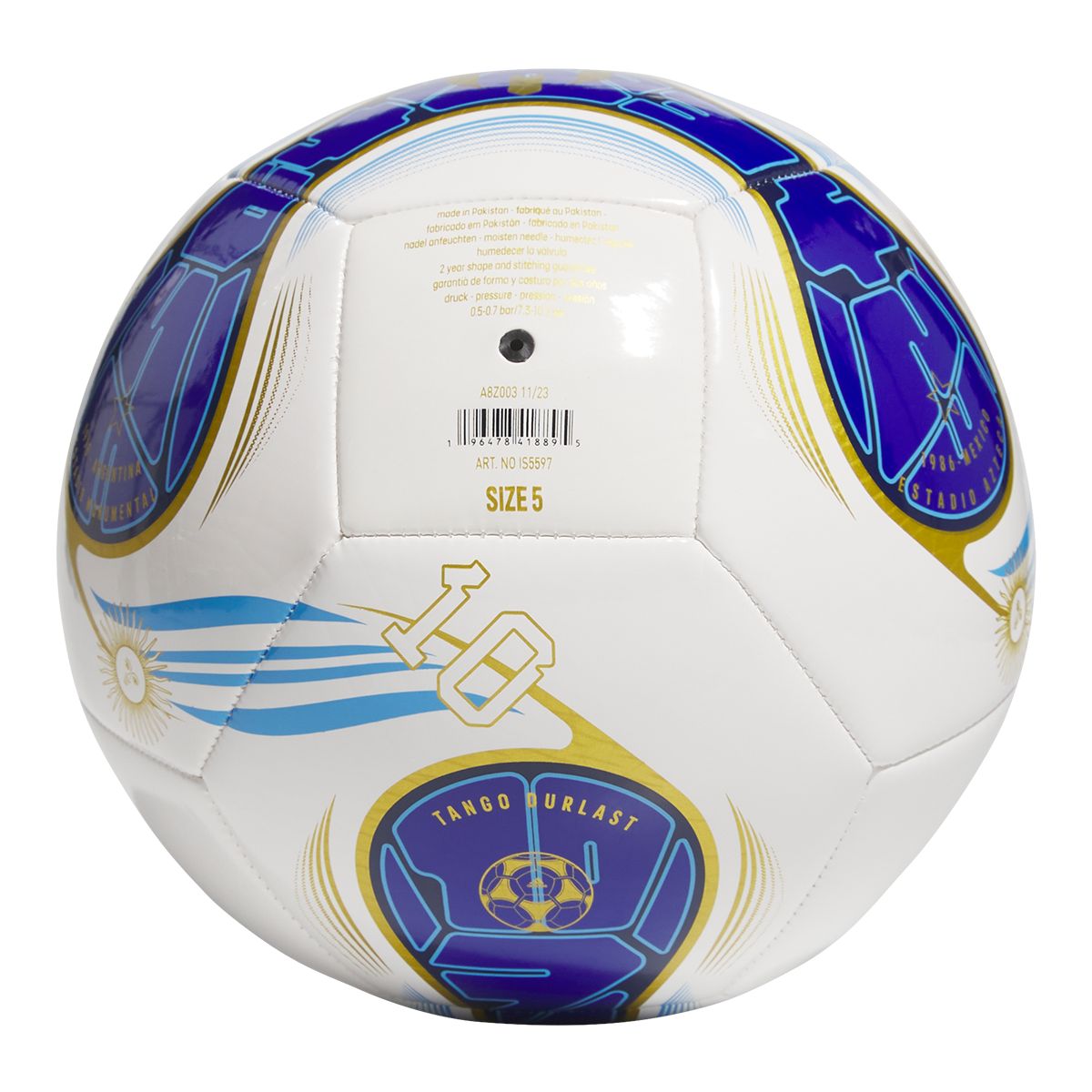 adidas Messi Club Senior Soccer Ball - Size 5