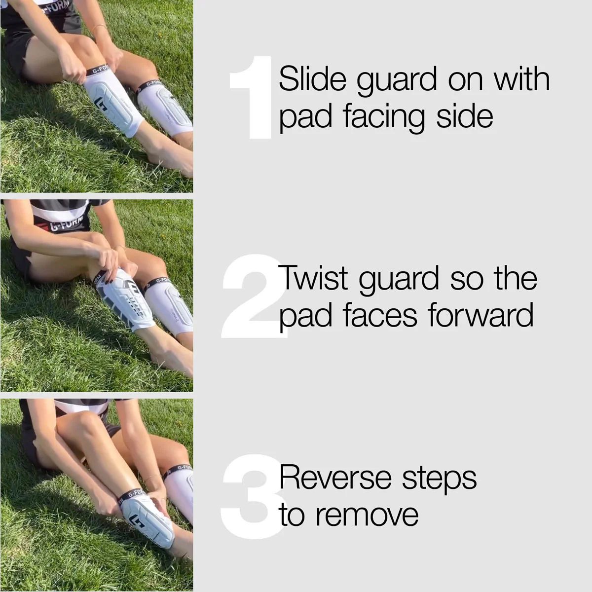 G-Form Pro-S Vento Youth Shin Guards