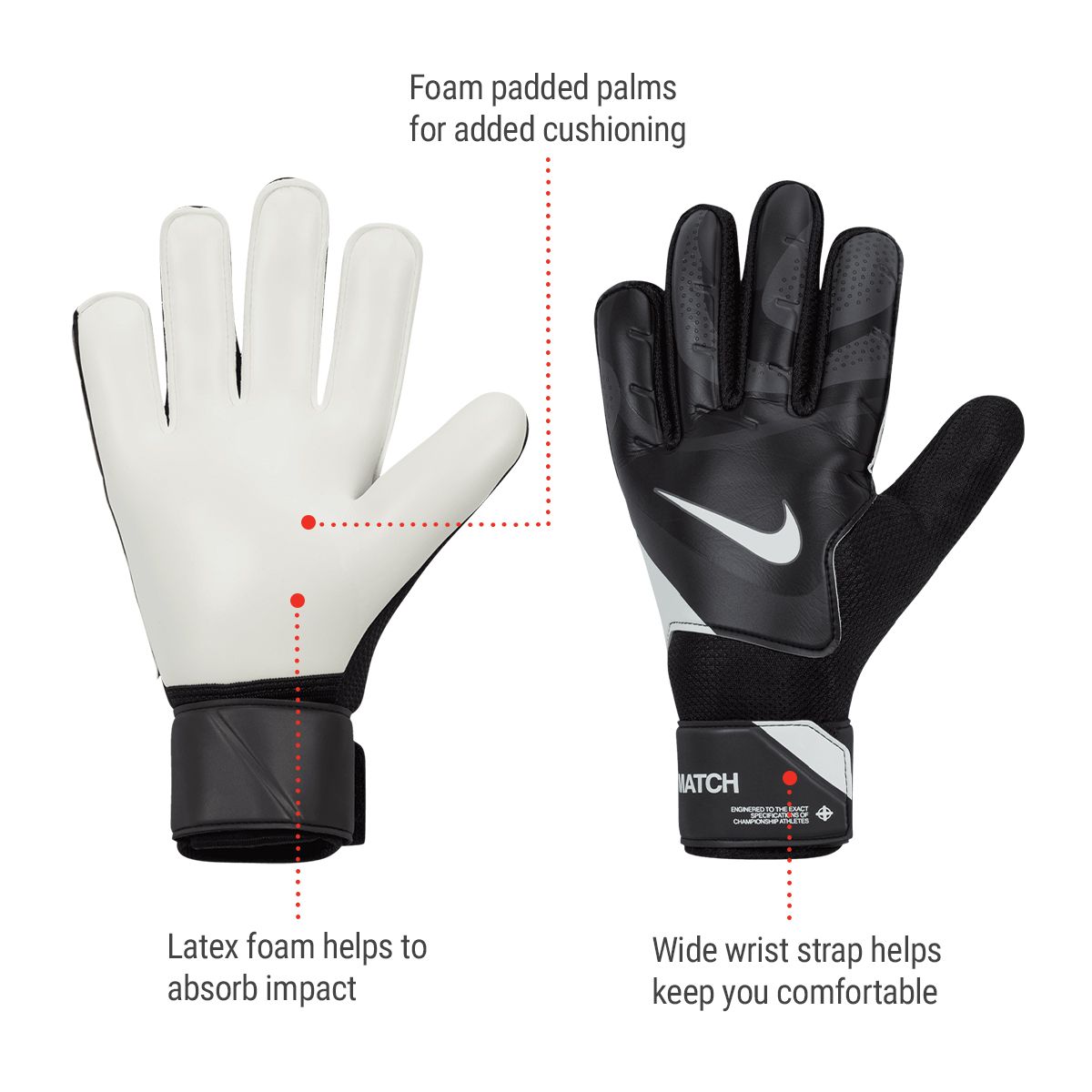 Nike Match Senior Goalie Gloves