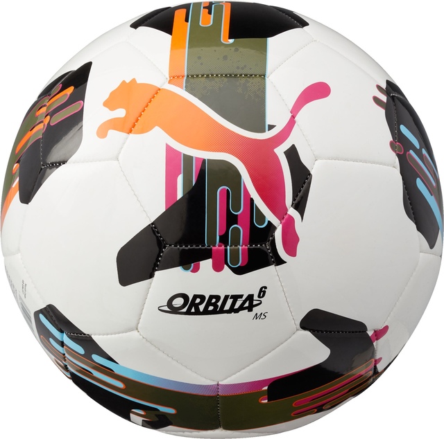 PUMA Orbita 6 MS Junior Soccer Ball - Size 3 Front_Flat