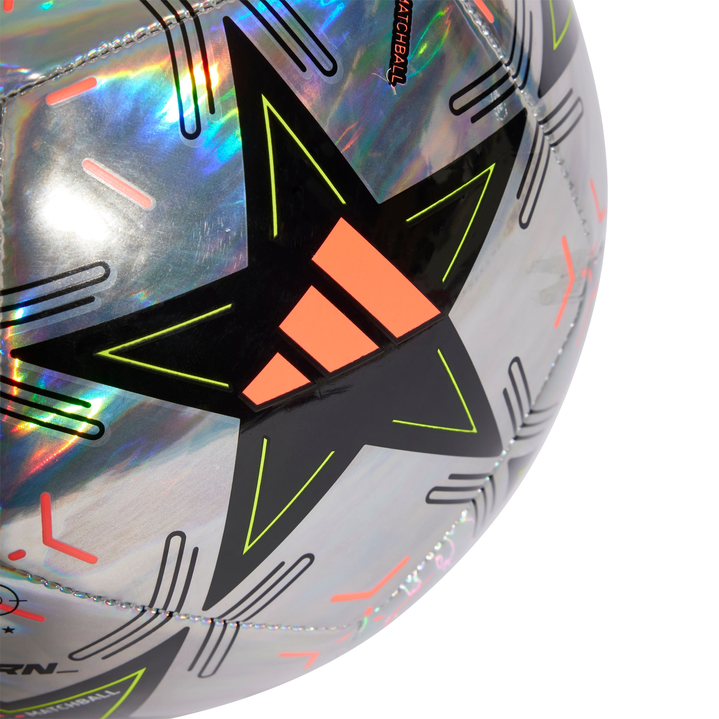 adidas UCL London Training Foil Senior Soccer Ball