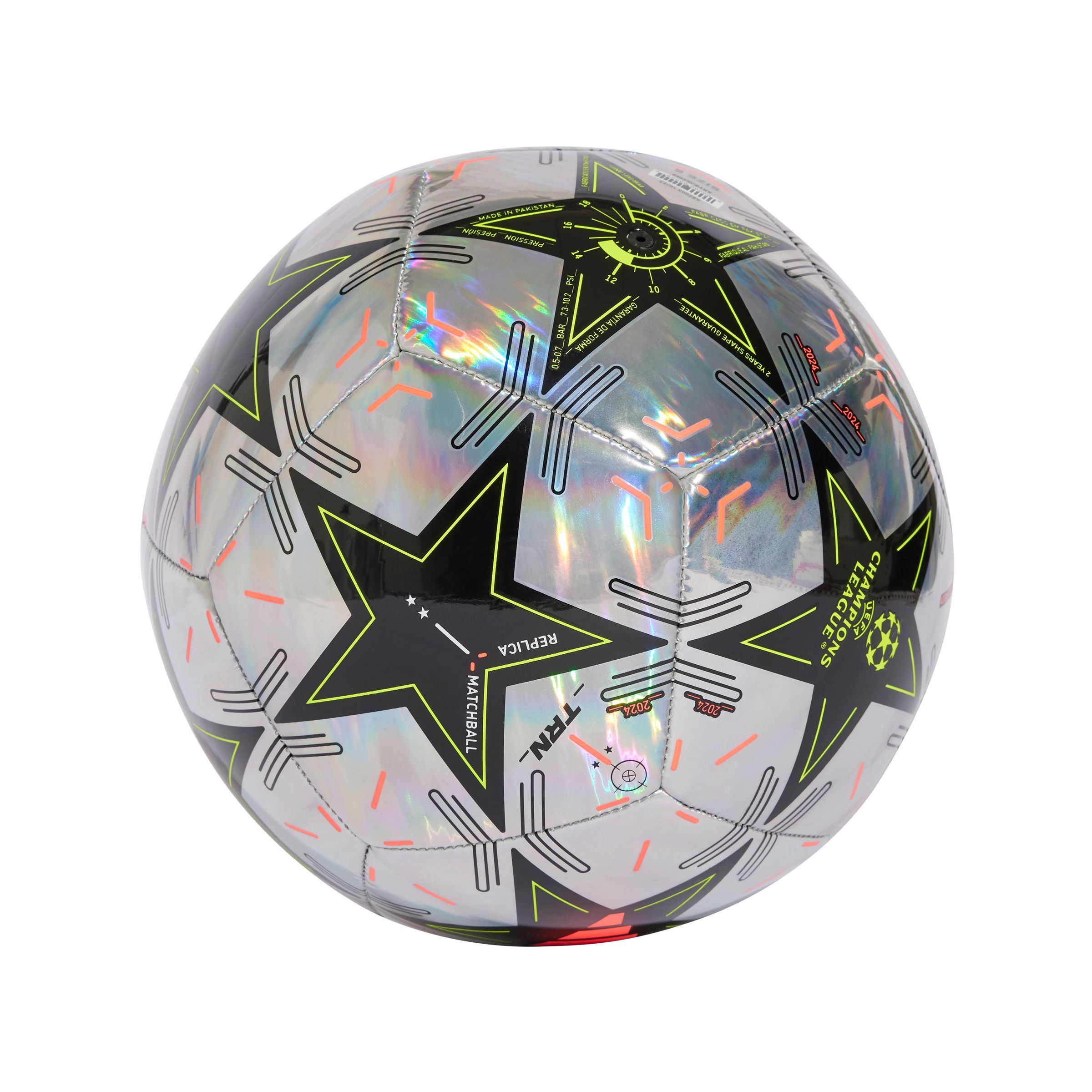 adidas UCL London Training Foil Senior Soccer Ball