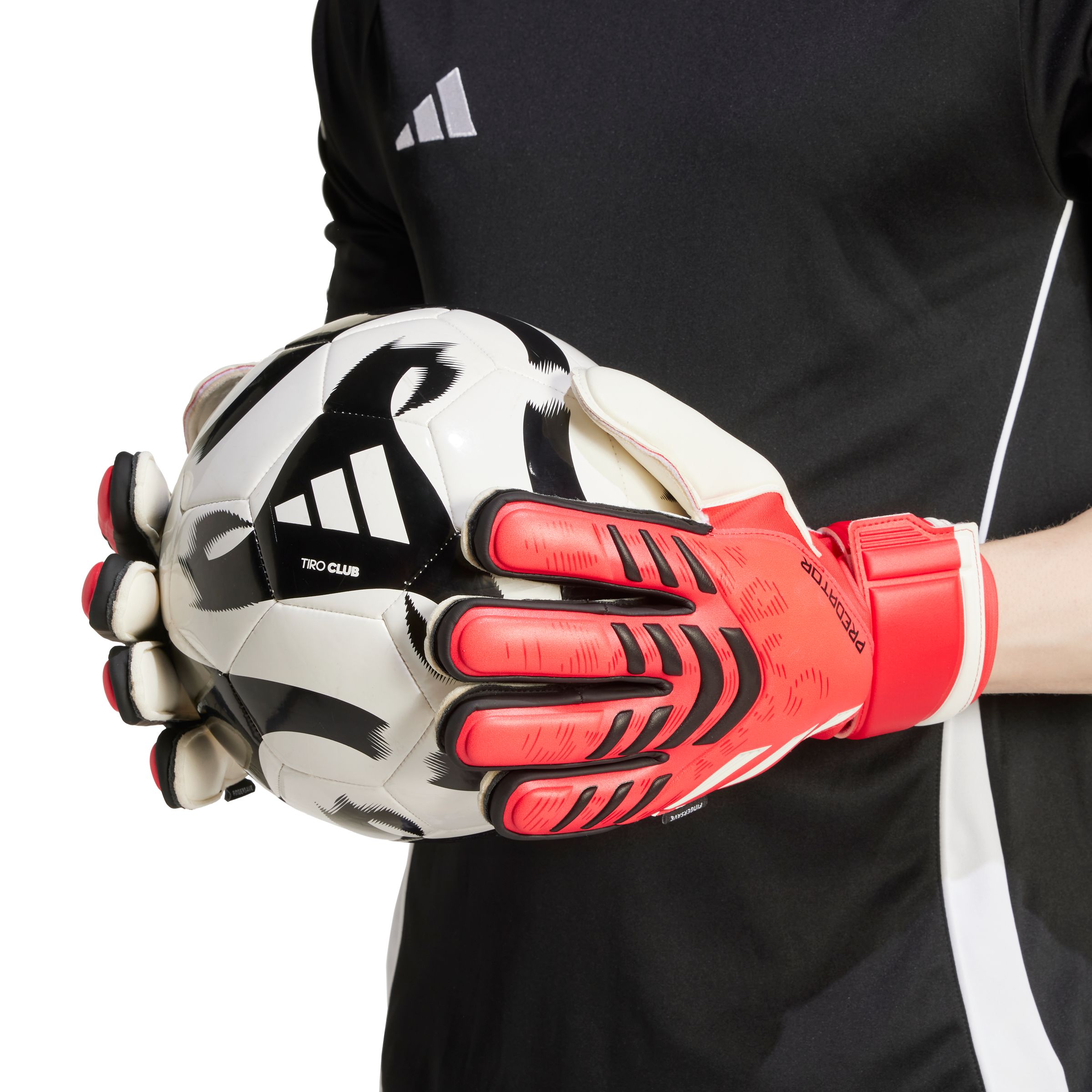 adidas Predator Match Fingersave Senior Soccer Gloves