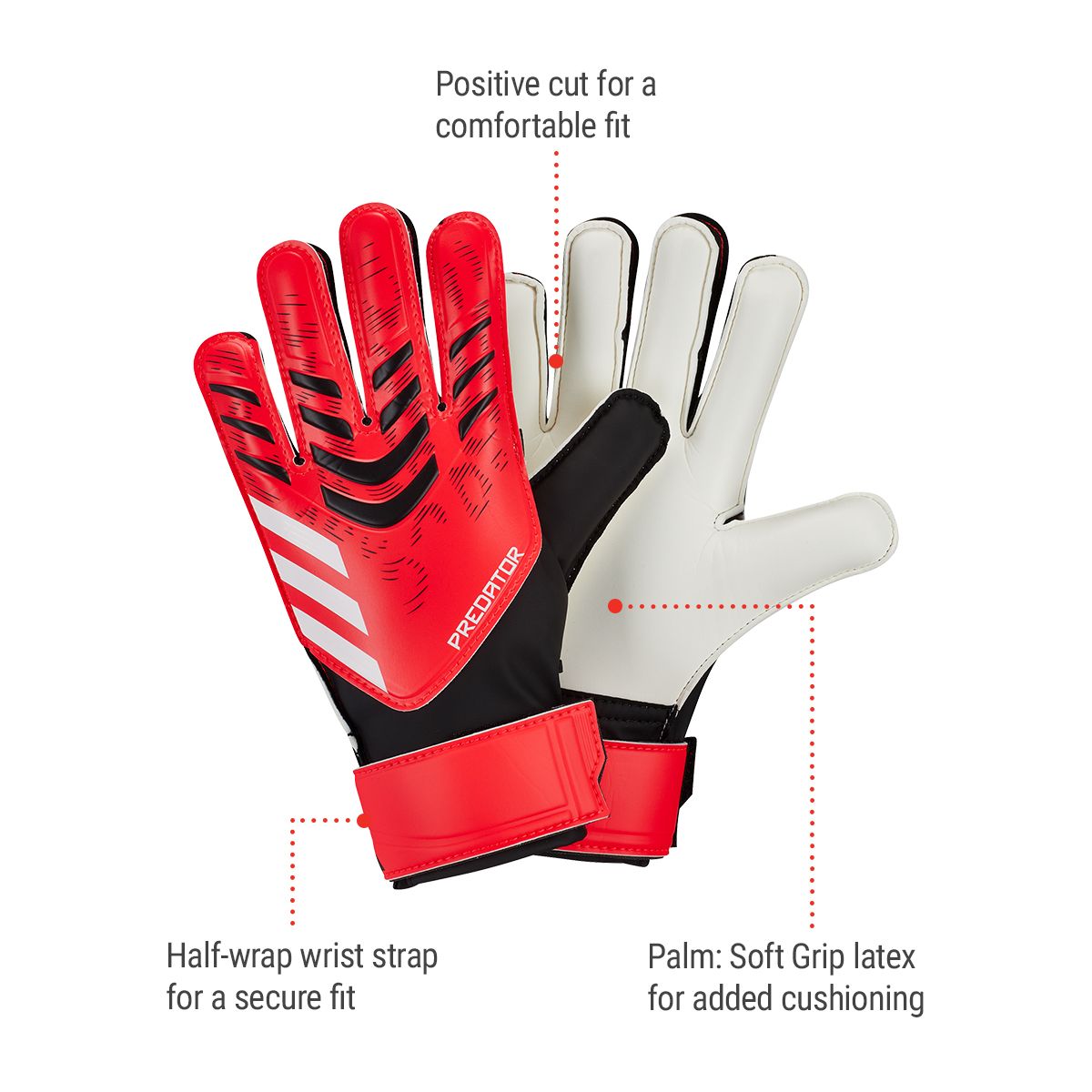 adidas Predator Training Junior Soccer Gloves