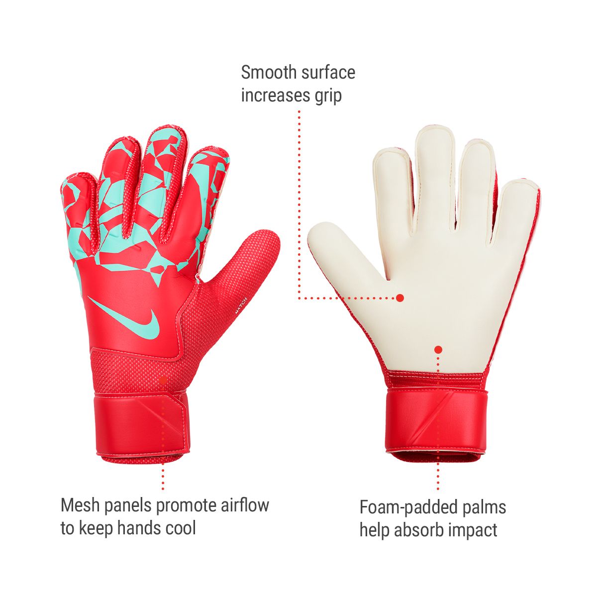 Nike Match Senior Soccer Goalie Gloves