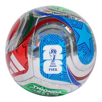 adidas FIFA World Cup 26™ Trionda Training Foil Soccer Ball - Size 5 Front_Flat