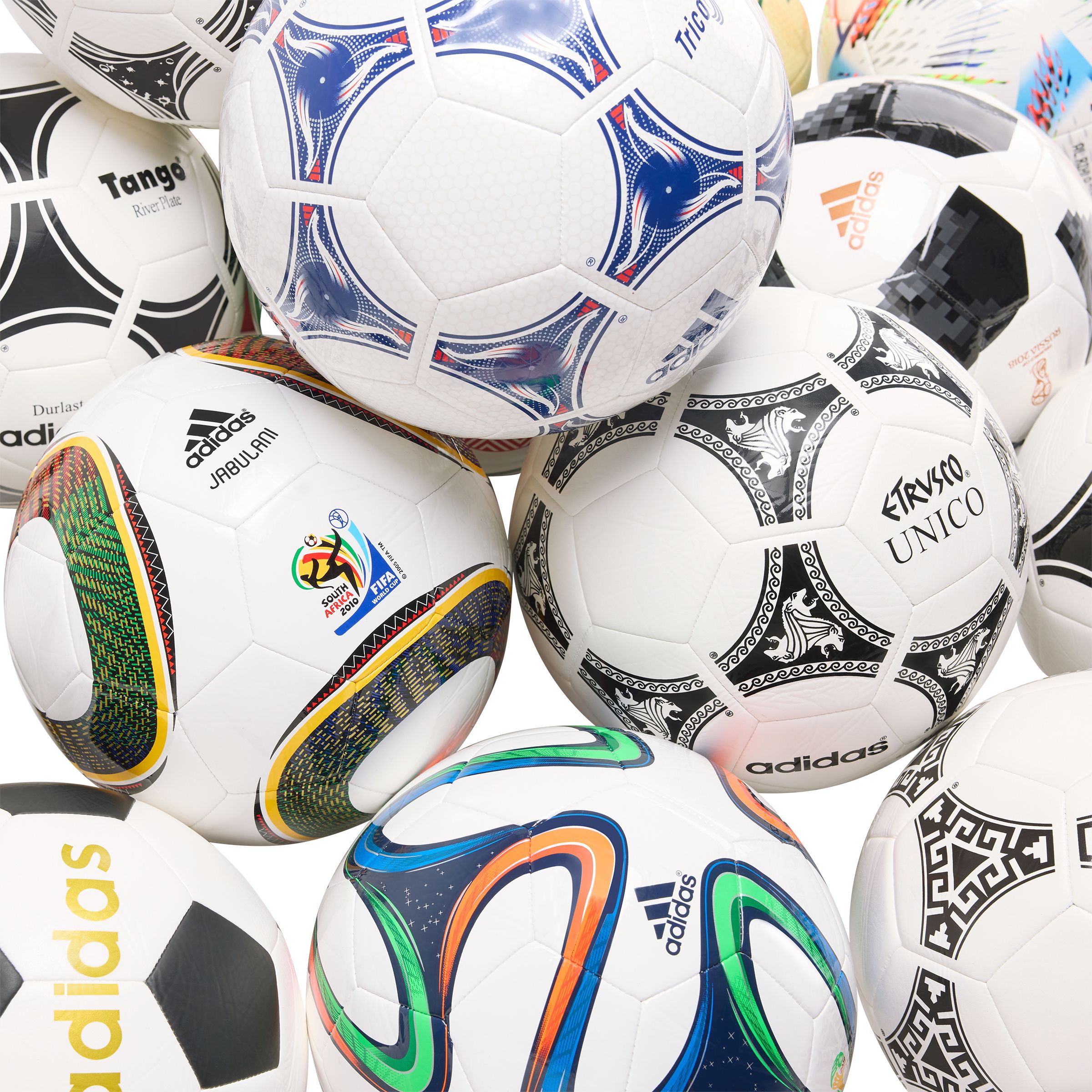 adidas FIFA World Cup 2026 Historical Club Soccer Balls Set