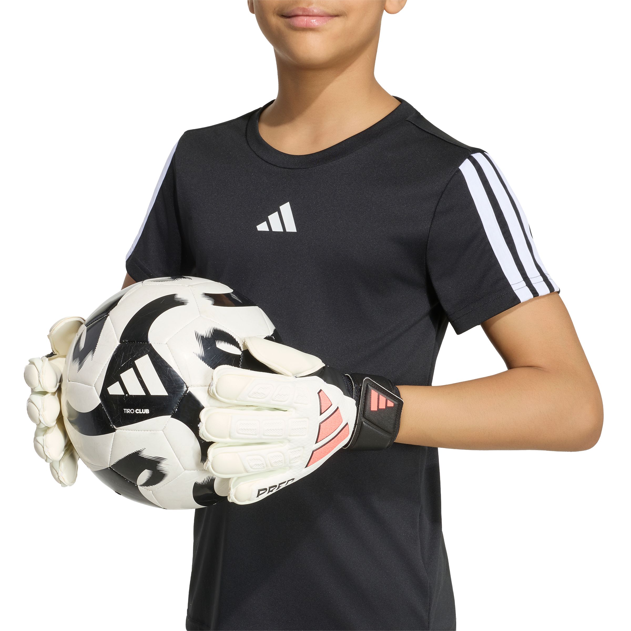 adidas Predator Match Fingersave Junior Soccer Gloves