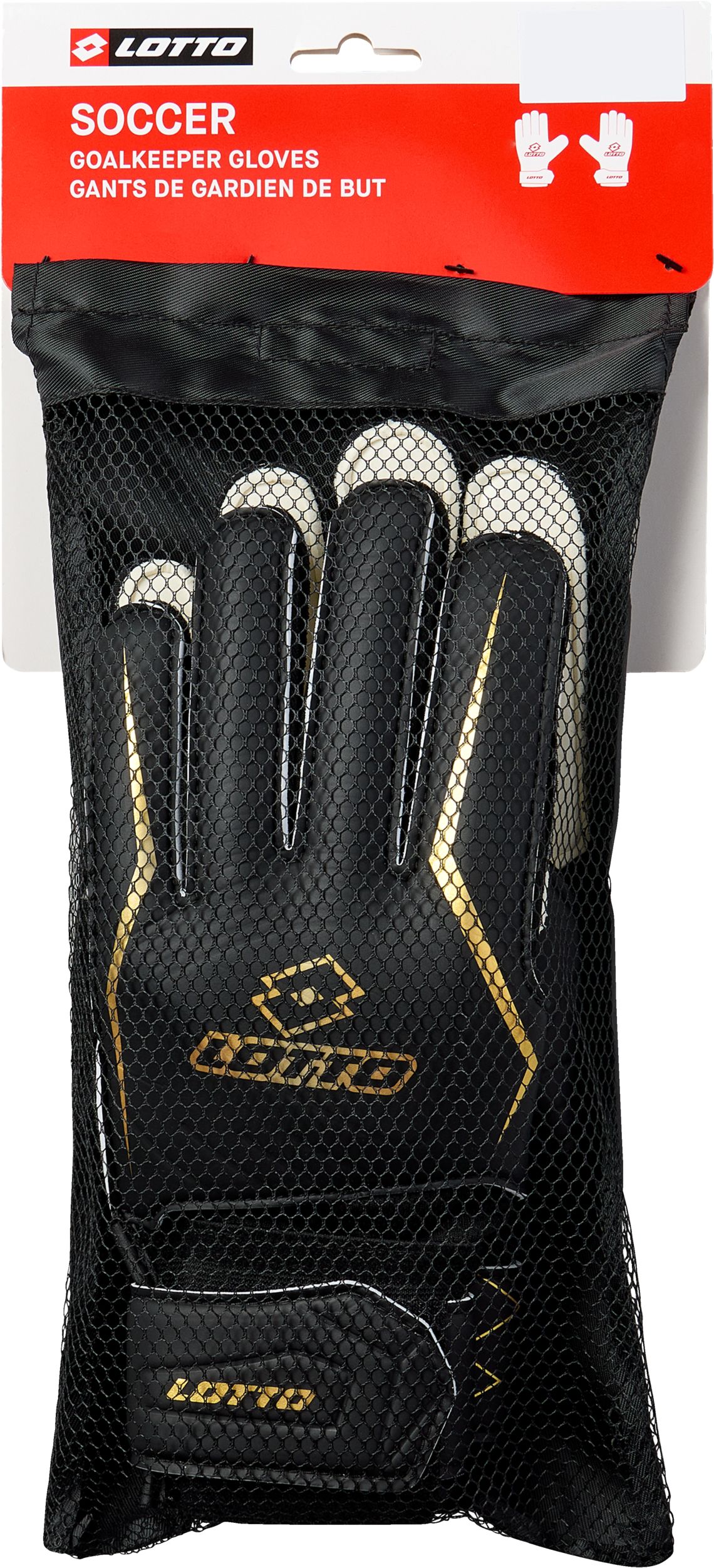 Lotto Match Senior Soccer Goalie Gloves