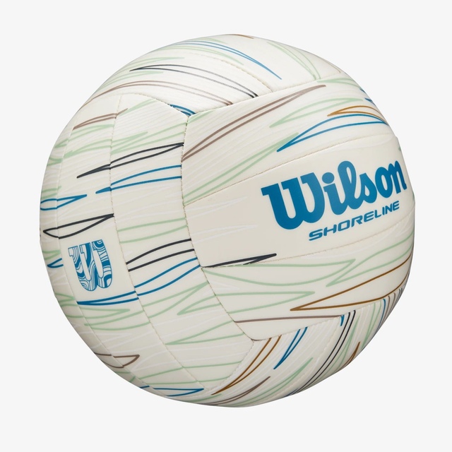 Wilson Gen Green Shoreline Volleyball Front_Three_Fourths_Angled_Right