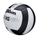 Wilson K1 Silver Volleyball Front_Angled_Left
