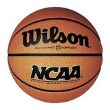 Wilson NCAA Composite Basketball, Size 6, Indoor/Outdoor Front_Flat