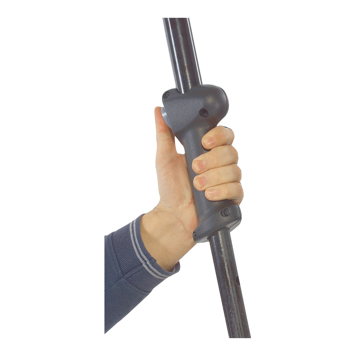 Spalding 44" Polycarbonate Hercules Jr. Portable Basketball System CloseUp